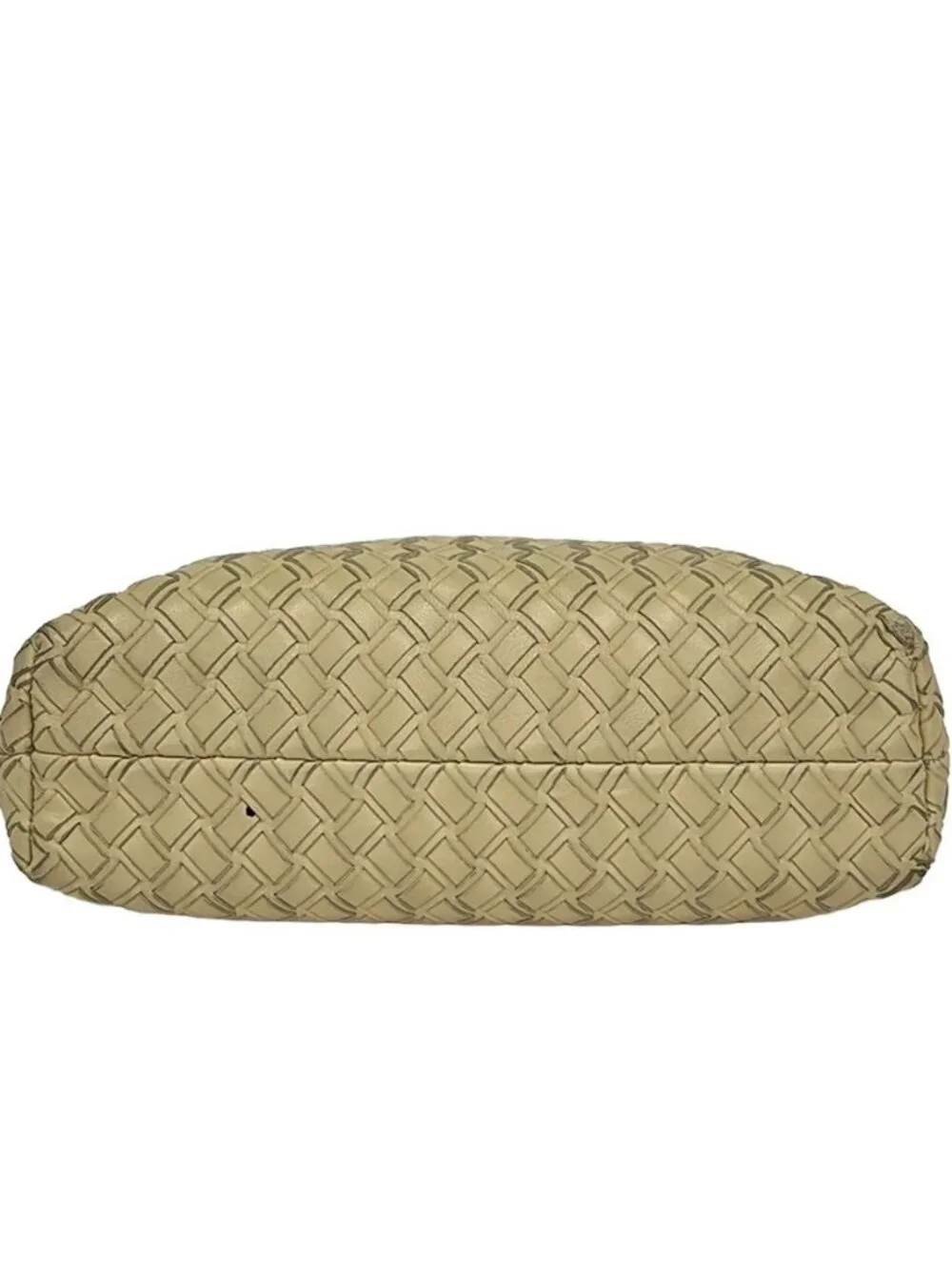 BALLY Cream Leather Handbag